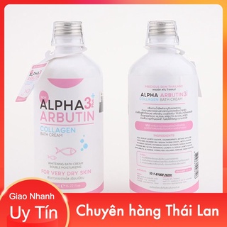SỮA TẮM TRẮNG DA ALPHA ARBUTIN 3 PLUS COLLAGEN BATH CREAM THÁI LAN