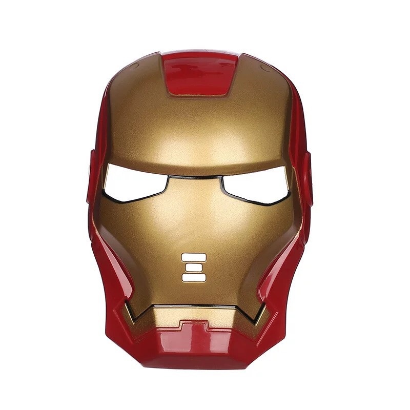 Áo choàng kèm mặt nạ  siêu nhân người sắt Ironman Và Kiếm Ánh sáng