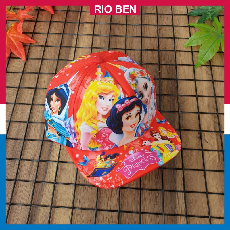 Nón bé gái tin hình 3d công chúa bé từ 2-5 tuổi RBN099