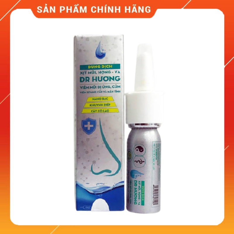 Xoang Thanh Mộc Hương, Dung Dịch Xịt Mũi Dr Hương Chính Hãng