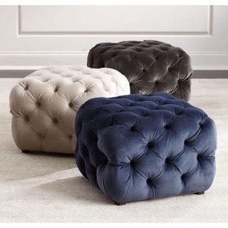 Ghế đôn sofa vuông/tròn cao cấp khổ 45cm x 35cm siêu êm , đủ màu