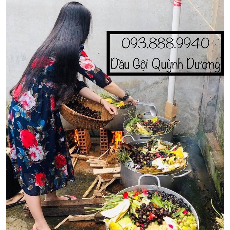 Dầu Gội Thảo Dược Bồ Kết Handmade Quỳnh Dương🌿Sạch gàu,Nấm ngứa,Ngừa rụng tóc,mọc tóc🍃