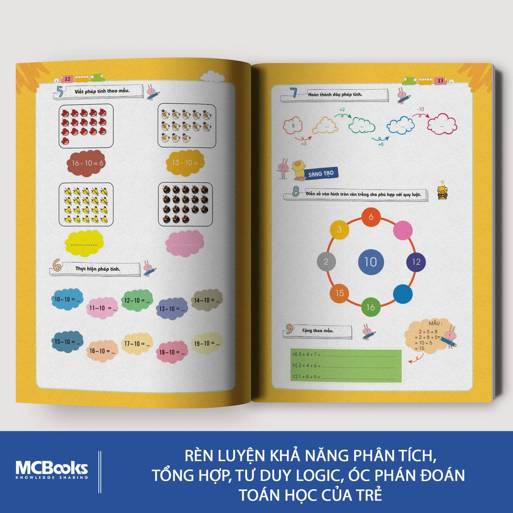 Sách Pomath Toán Tư Duy Cho Trẻ Em Tập 6