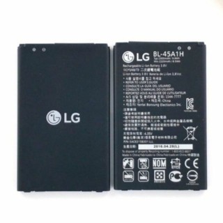 Pin LG K10 BL-45A1H xịn có bảo hành 6 tháng đổi mới.