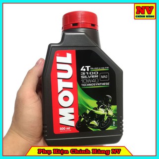 Dầu Nhớt MOTUL SILVER  4T Chính Hãng - 3100 10W40 800ML