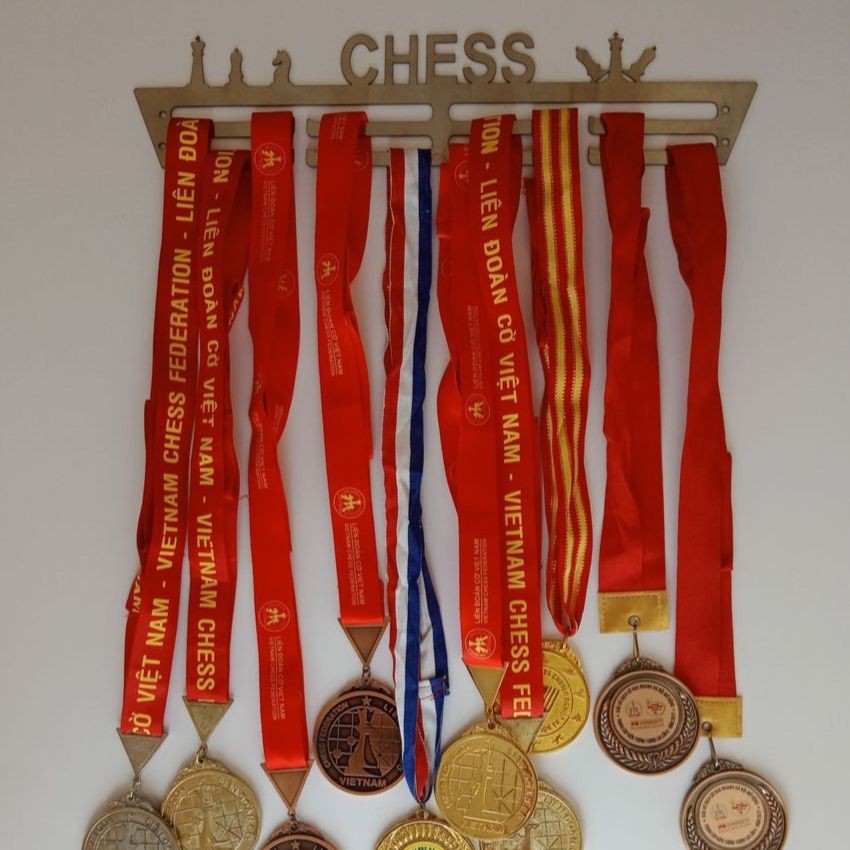 [GIẢM GIÁ] Medal Holder - Giá treo huy chương cờ vua và các môn thể thao + thiết kế theo ý người mua + Medal Hanger