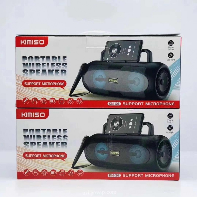 LOA BLUETOOTH KARAOKE KIMISO KM - S6