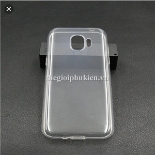 Ốp lưng dẻo cho Galaxy J2 Pro 2018 silicon. Dẻo trong suốt