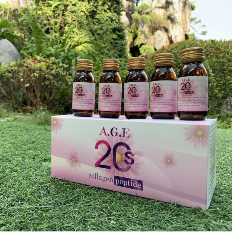 Collagen Peptide AGE 20s Dạng Nước Thủy Phân Căng Da Cân Bằng Nội Tiết Tố Tăng Cường Sinh Lý Giảm Mụn Mờ Thâm Căng Da | BigBuy360 - bigbuy360.vn