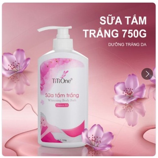 Sữa tắm trắng da titione 750g