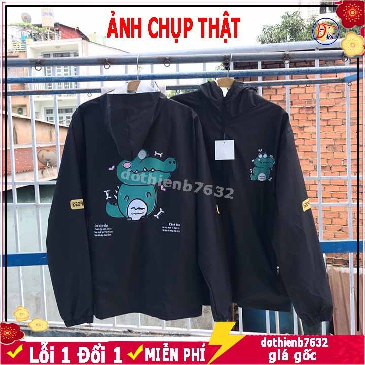Các mẫu áo khoác dù tuổi tin mới ra năm 2023 nam nữ - áo gió chống nắng có non túi khóa kéo hàng 2 lớp