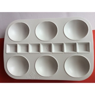 Khay pha màu, Vỉ pha màu aclyric