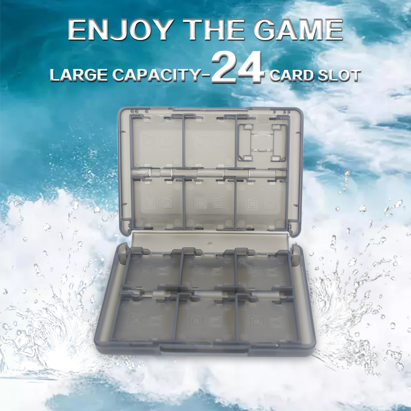 Hộp Đựng Thẻ Game 24 / 28 Trong 1 Cho Nintendo Switch NDS / 3DS 2DS / DS Lite / DSL