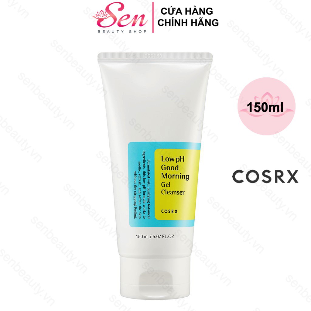 Sữa Rửa Mặt Cosrx Low pH Good Morning Gel Cleanser 150ml