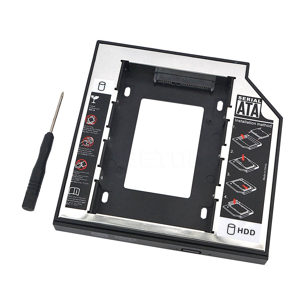 Hộp đựng đĩa cứng SDD HDD SATA 3.0 12.7mm 2.5&quot; bằng nhựa