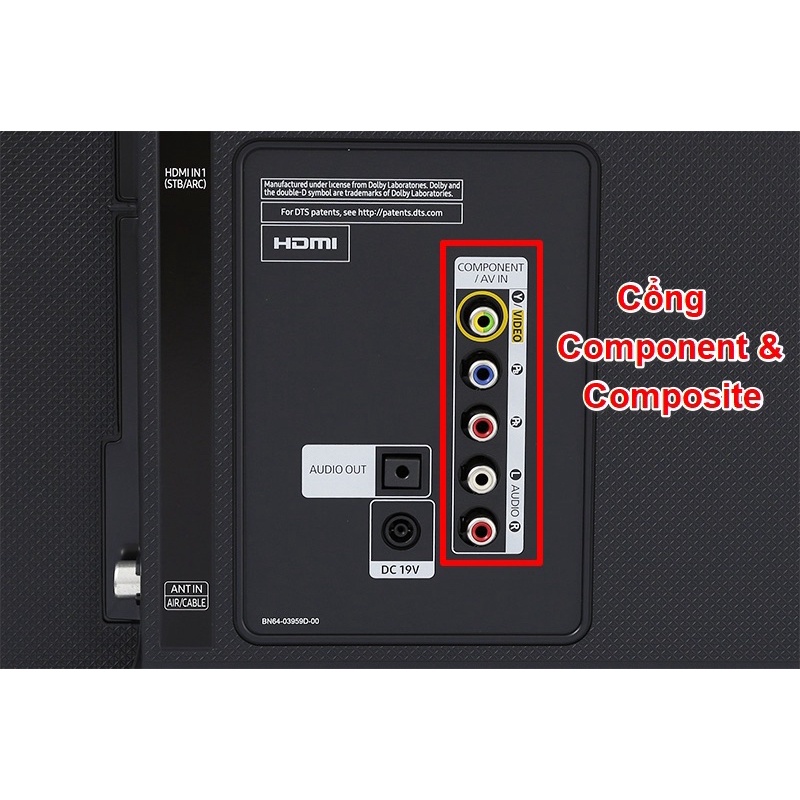 Dây Component cho Playstation PS2