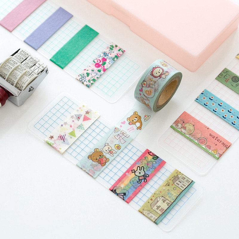 1 Cuộn Băng Keo PVC Washi Dán Trang Trí