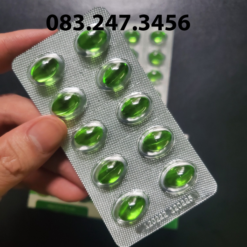 Viên xông Hương tràm bạc hà ,khuynh diệp ,ngải cứu,tía tô hộp 20 viên , mix bất kì các loại