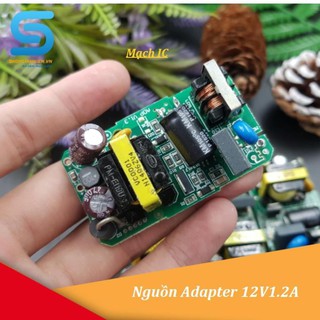 Nguồn không vỏ 12v1.25a mạch 2 lớp 12v1a 12v 1a