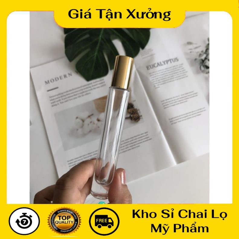 Lọ Chiết Nước Hoa ❤ TRÙM SỈ ❤ Lọ chiết nước hoa 10ml cao dày đựng dầu thơm , phụ kiện du lịch
