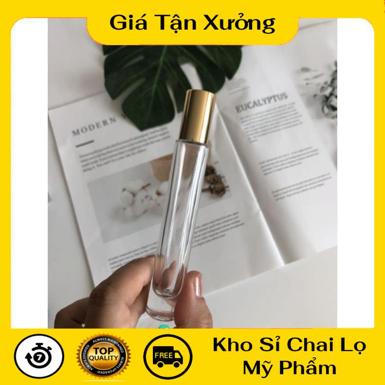 Lọ Chiết Nước Hoa ❤ TRÙM SỈ ❤ Lọ chiết nước hoa 10ml cao dày đựng dầu thơm , phụ kiện du lịch