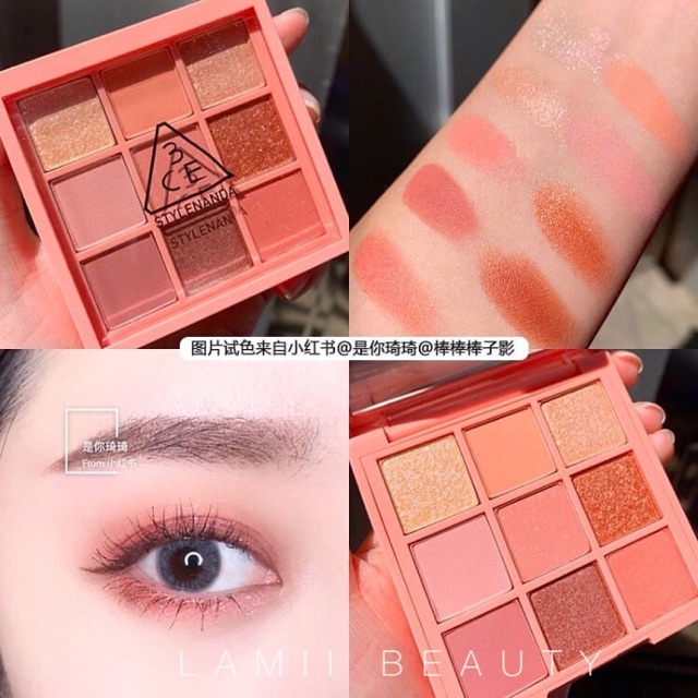 Phấn mắt 3CE Multi Eye Color Palette Beach Muse