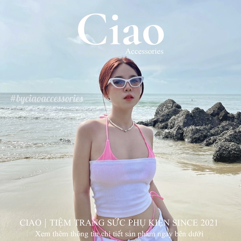 [HOẢ TỐC 1H] Kính mát/ Kính mắt thiết kế đơn giản mã 13 phong cách Ciao accessories