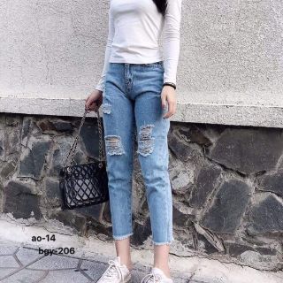 🎀🎀BAGGY RÁCH 252 + ẢNH THẬT 🎀🎀