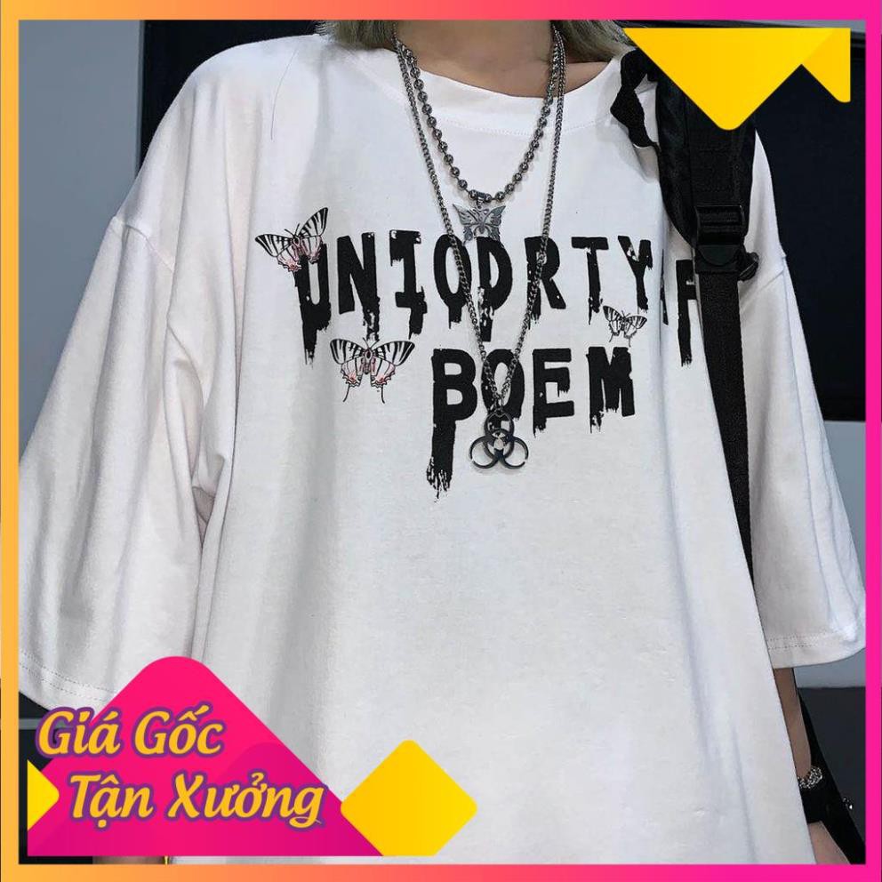 Áo thun Unisex tay lỡ Yinxx, áo phông form rộng A265