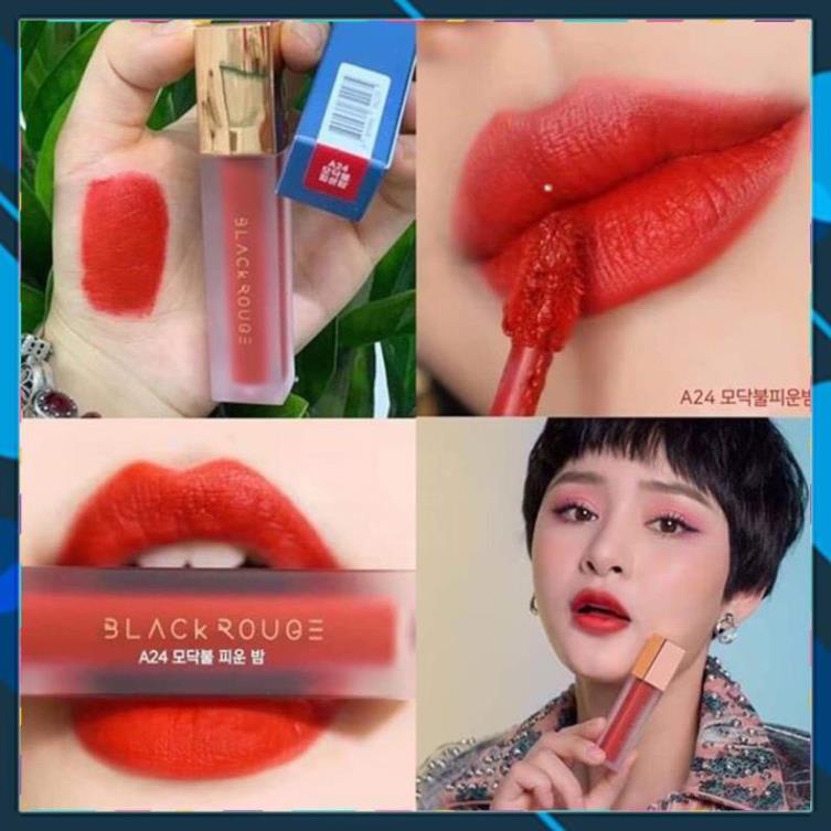 Auth/ Hàng Auth  Son Black rouge A18 - A27, ver 4 + ver 5 - son kem lì black rouge