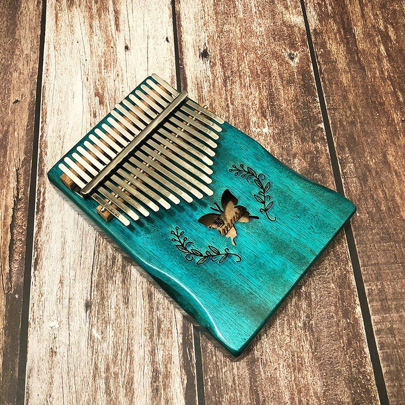 VG 17 phím Kalimba Pickup điện Mahogany Thumb Finger Piano