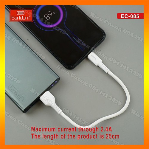 Cáp Sạc Earldom 25cm EC-085