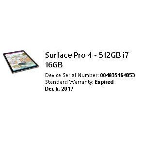 Máy tính bảng Surface Pro 4 | SSD 512GB | core i7 | RAM 16GB mới 100% | BigBuy360 - bigbuy360.vn