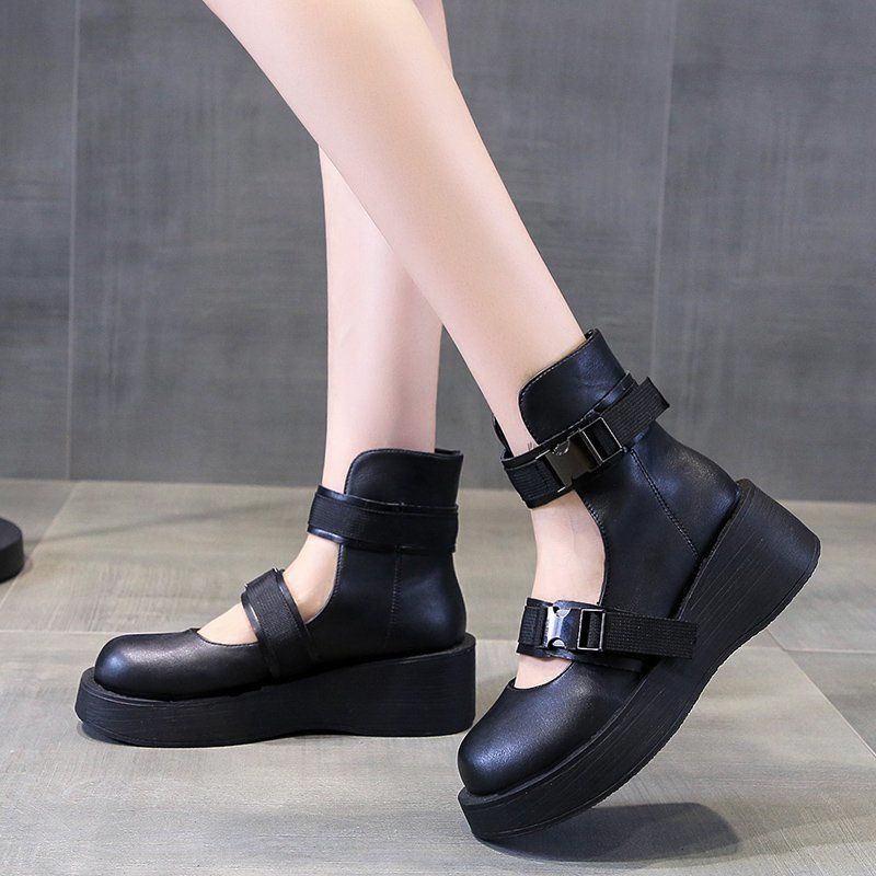 Giày Boot Thiết Kế Mới Đế Dày Kiểu Dáng Đơn Giản Thời Trang Dành Cho Mùa Xuân Hè