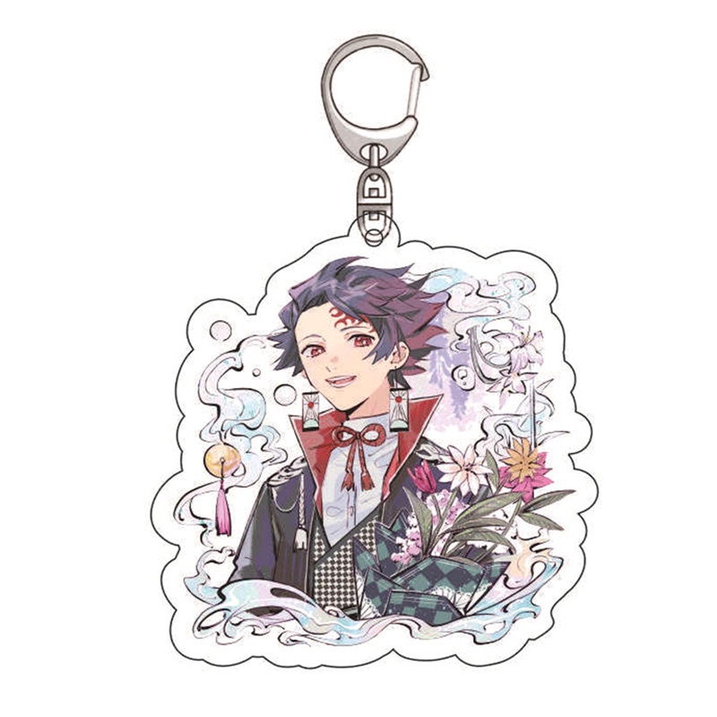 Móc khóa acrylic hình nhân vật Tanjiro Zenyi phim Demon Slayer