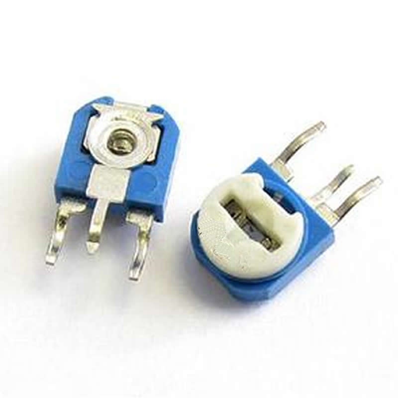 Set 5 Biến trở Tam Giác RM063  501 502 503 102 103 500R 1K 50K 100K Chiết áp cúc áo loại đứng