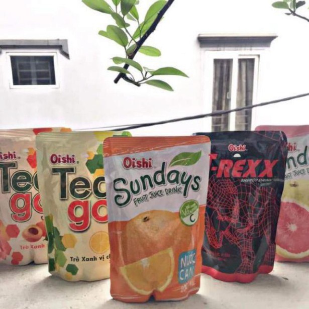 1 thùng nước tăng lực oishi 10 gói