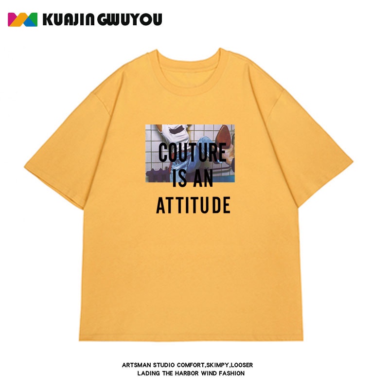 Áo Thun Tay Ngắn Cổ Tròn Dáng Rộng Thời Trang Mùa Hè Cho Nam Size M-8XL