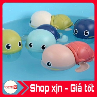 Đồ chơi thả bồn tắm hình con rùa chạy cót đáng yêu cho bé