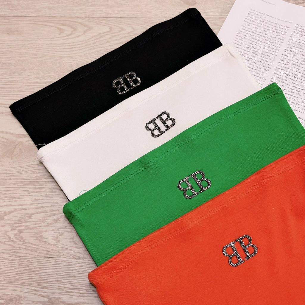 Áo Ống Croptop Len Ô Dệt Rút Ngực HotTreend alohashop91