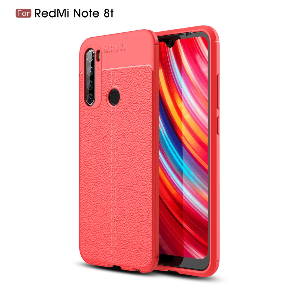 Ốp Lưng Da Tpu Mềm Chống Sốc Cho Xiaomi Redmi Note 8t / Note 10