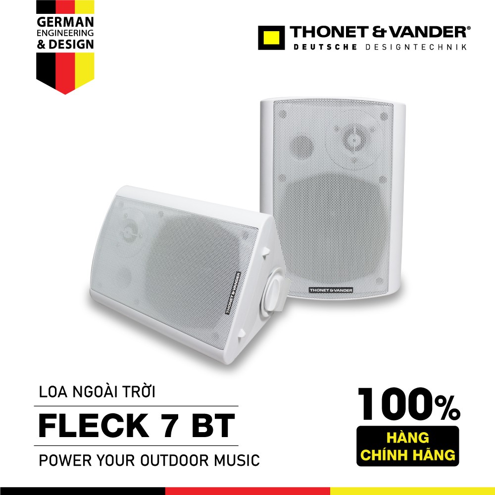 [Mã 2404EL10K giảm 10K đơn 20K] Loa Bluetooth ngoài trời Thonet &amp; Vander FLECK 7 OUTDOOR BT