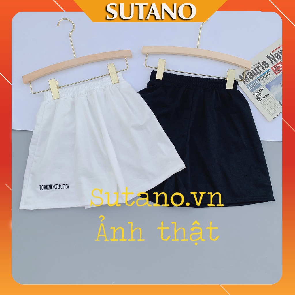 Quần short unisex_quần sooc đùi đẹp chun thêu siêu Hot Q397 SUTANO | BigBuy360 - bigbuy360.vn