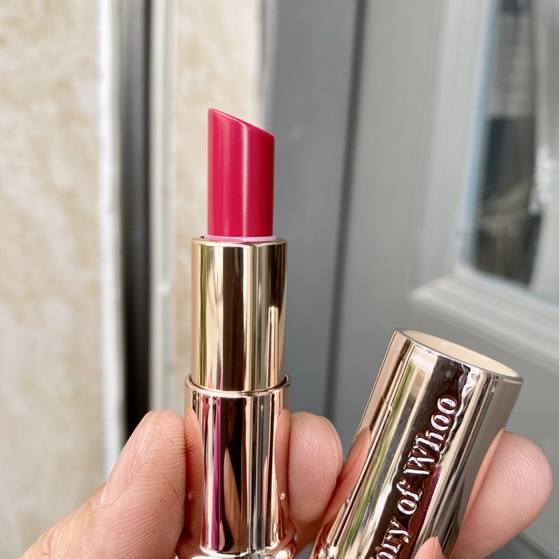 - Son dưỡng whoo mini lên màu hồng rose 1,3gam