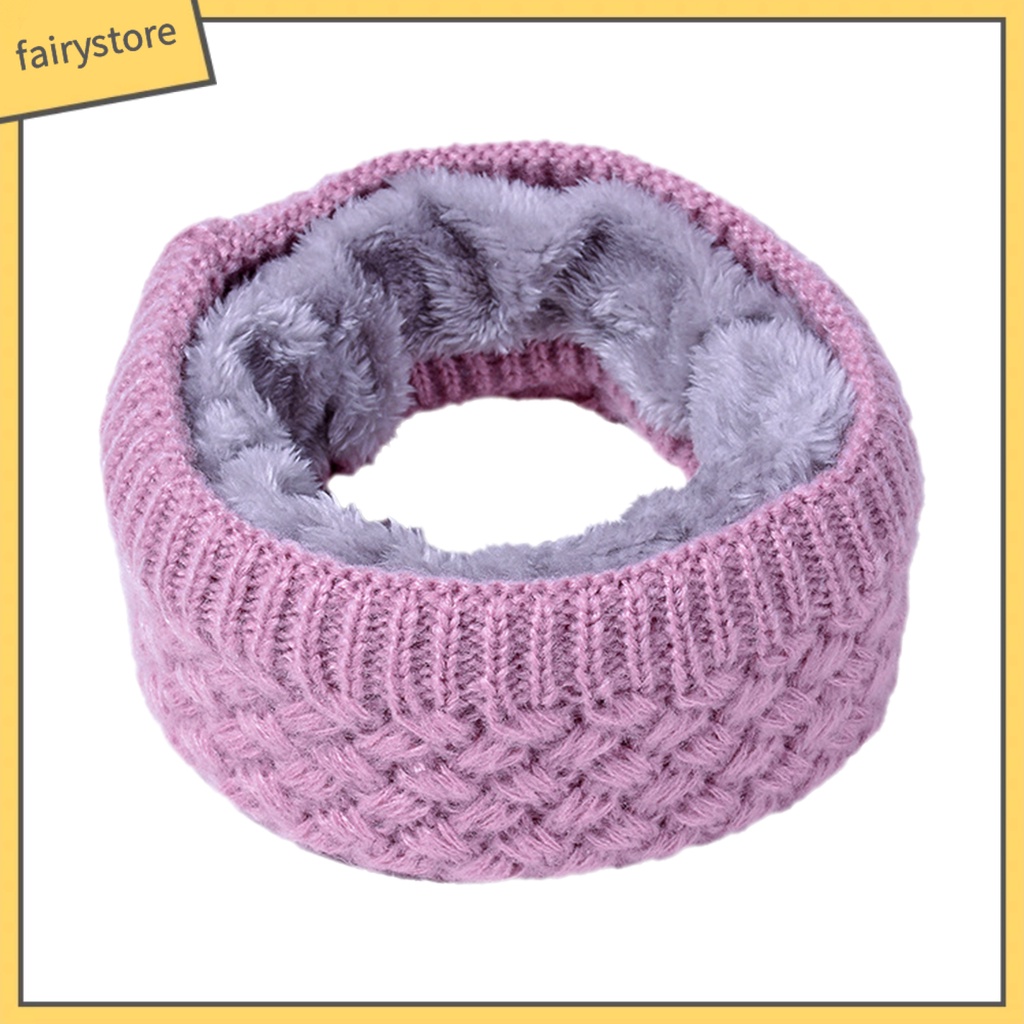 Khăn choàng cổ vải nỉ hình tròn dày dặn giữ ấm chống biến dạng