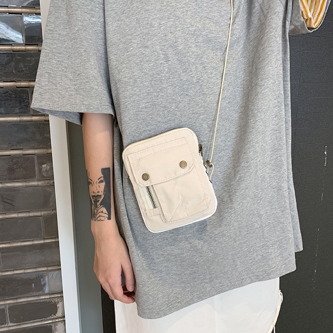 Túi Vải Oxford Đeo Vai Đựng Điện Thoại Thời Trang Nhật Bản Đơn Giản Dễ Phối Đồ tp061