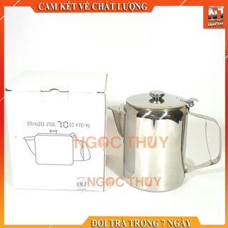 Ca mỏ inox có nắp
