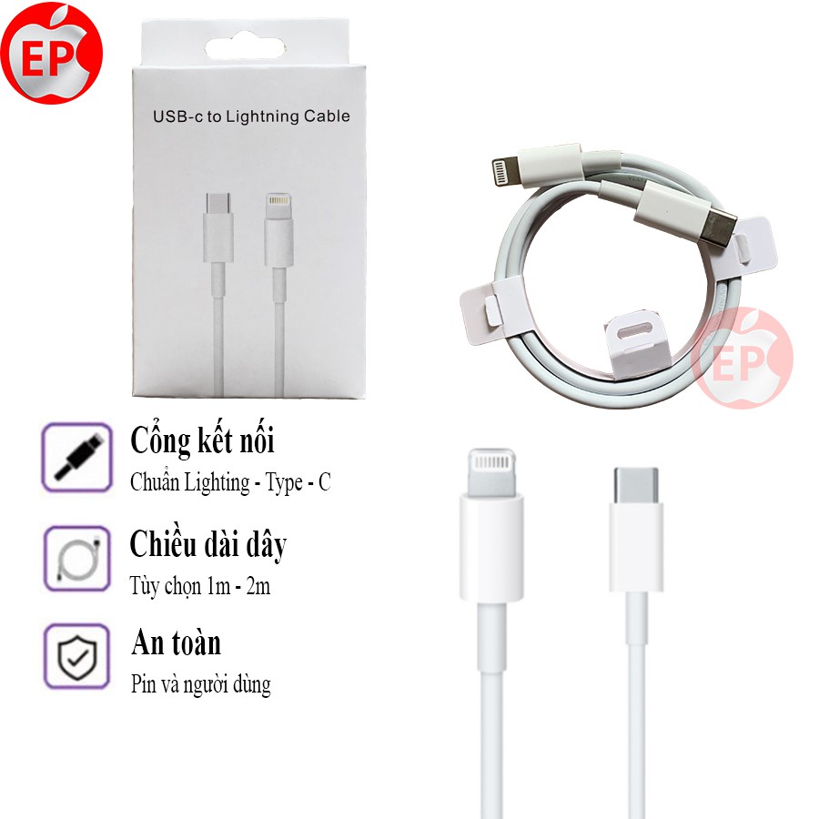 Bộ sạc nhanh iPhone 18W đóng hộp CAO CẤP bảo hành 12 tháng.