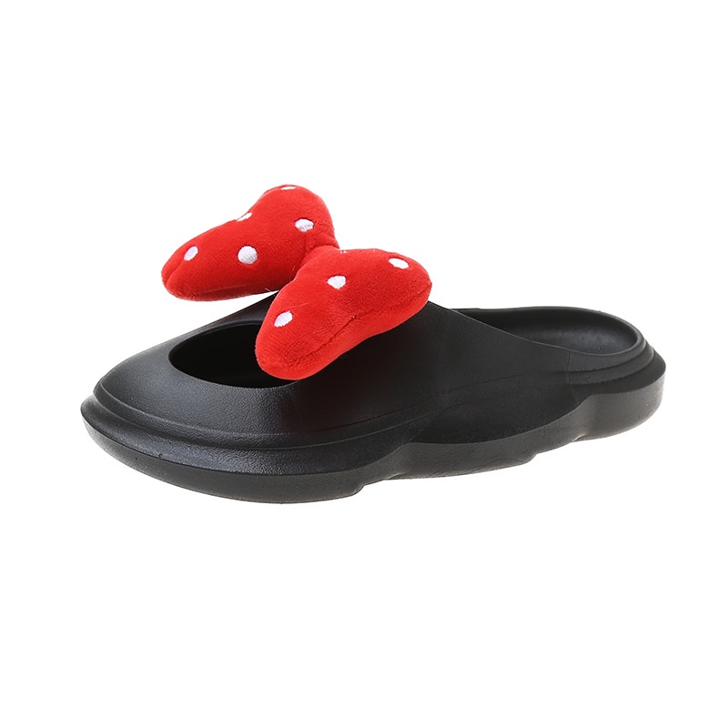 Dép Sandal Đế Dày Hai Quai Đính Nơ Thời Trang Mùa Hè Hàng Mới Dành Cho Bạn Nữ 2022