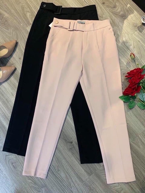 Baggy đai vuông khoá bấm công sở